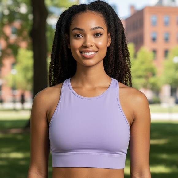 Fabletics Other - Fabletics Lavender Sport/Workout Top for Women